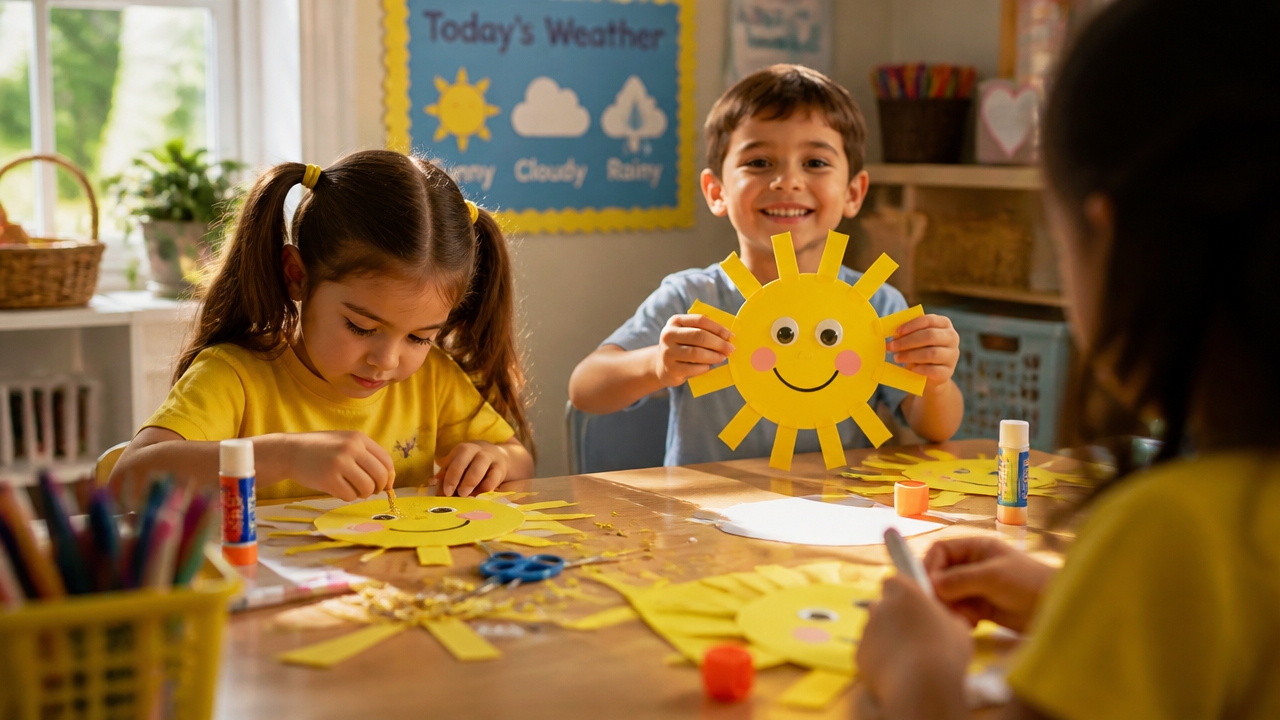 sunshine crafts for kids