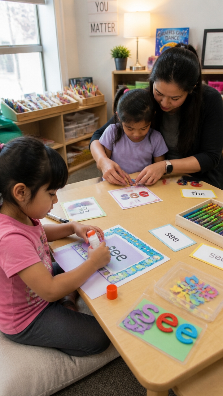 tailored sight word games