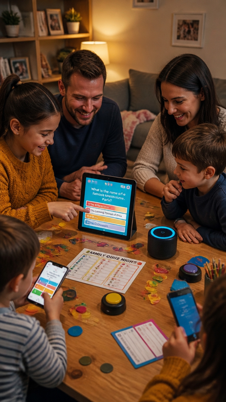 tech enhanced family game nights