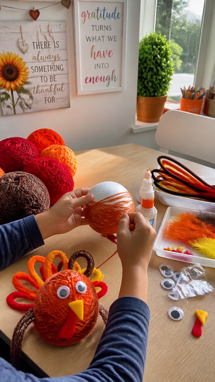 thankfulness through creative crafting