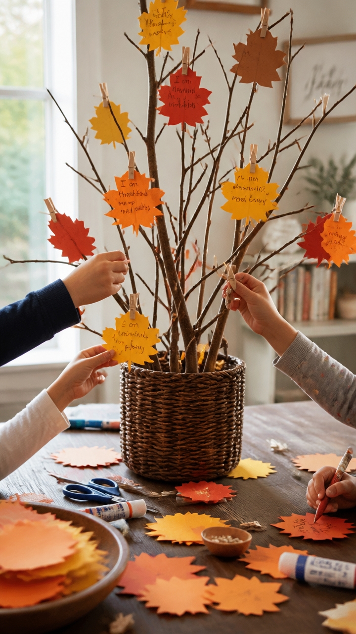 thanksgiving gratitude tree activity
